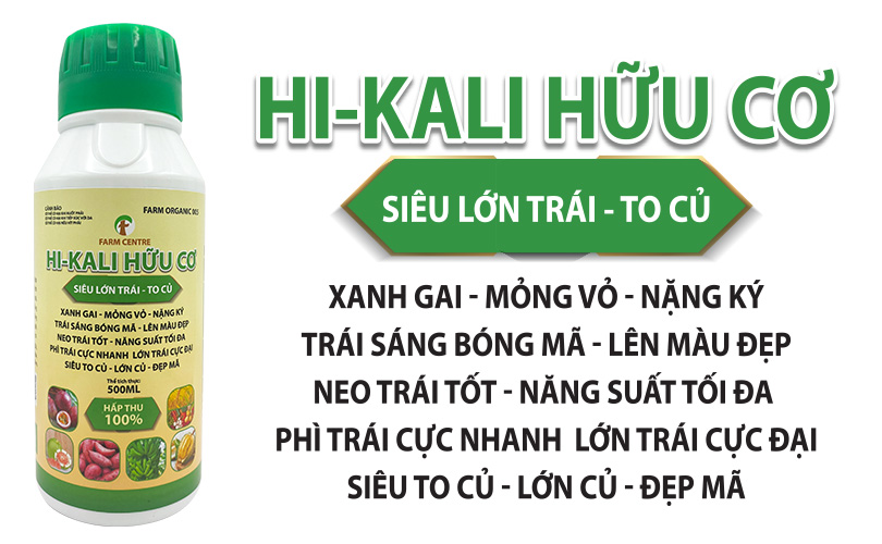  ORGANIC FERTILIZER KALI HUU CO